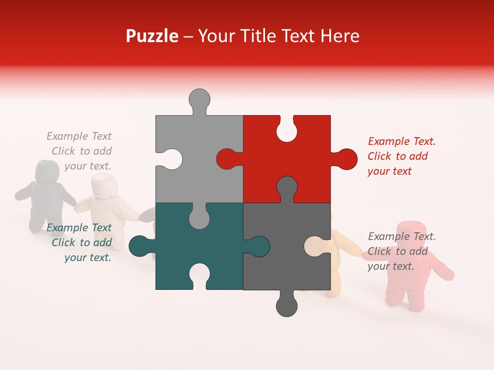 Green Sculpture Success PowerPoint Template