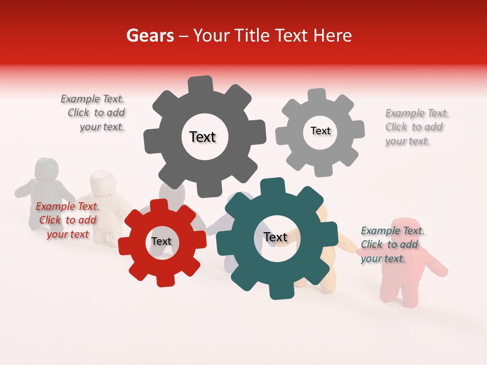 Green Sculpture Success PowerPoint Template