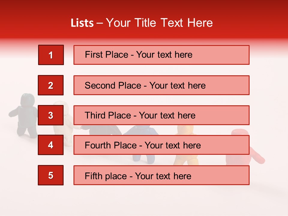 Green Sculpture Success PowerPoint Template