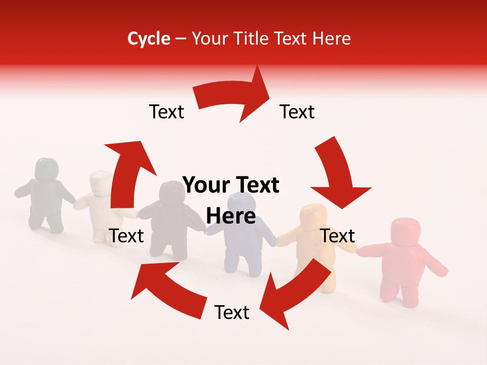 Green Sculpture Success PowerPoint Template