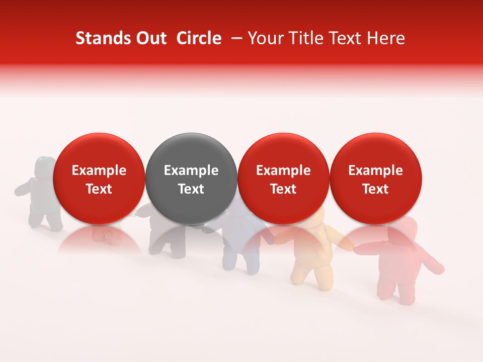 Green Sculpture Success PowerPoint Template