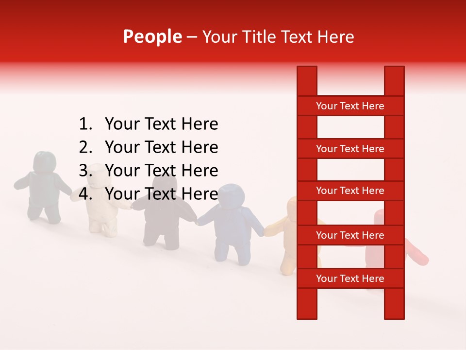 Green Sculpture Success PowerPoint Template