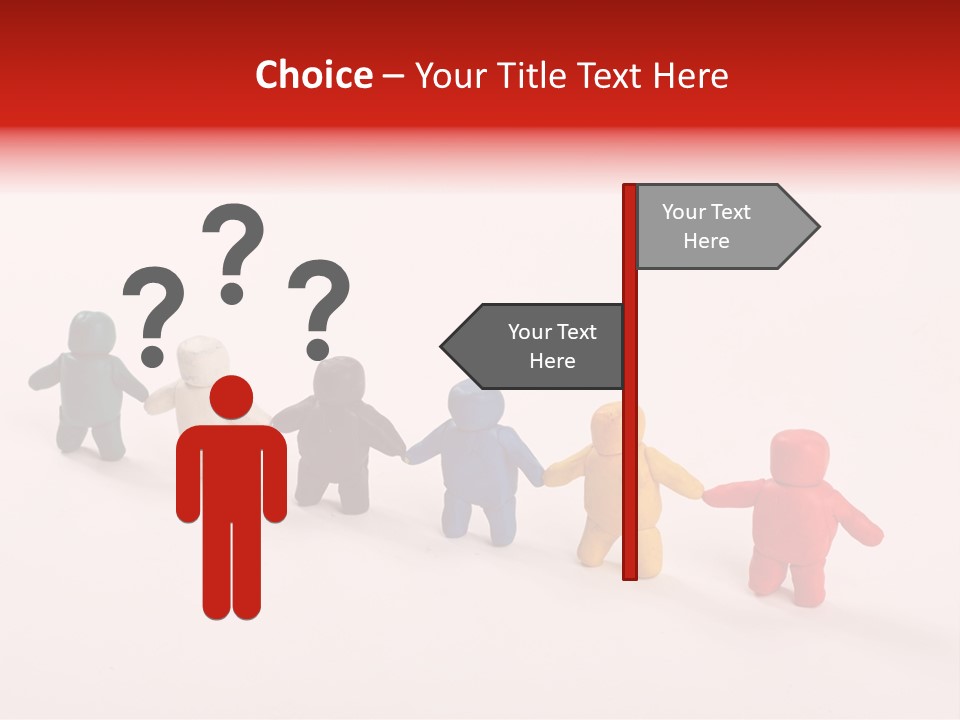 Green Sculpture Success PowerPoint Template