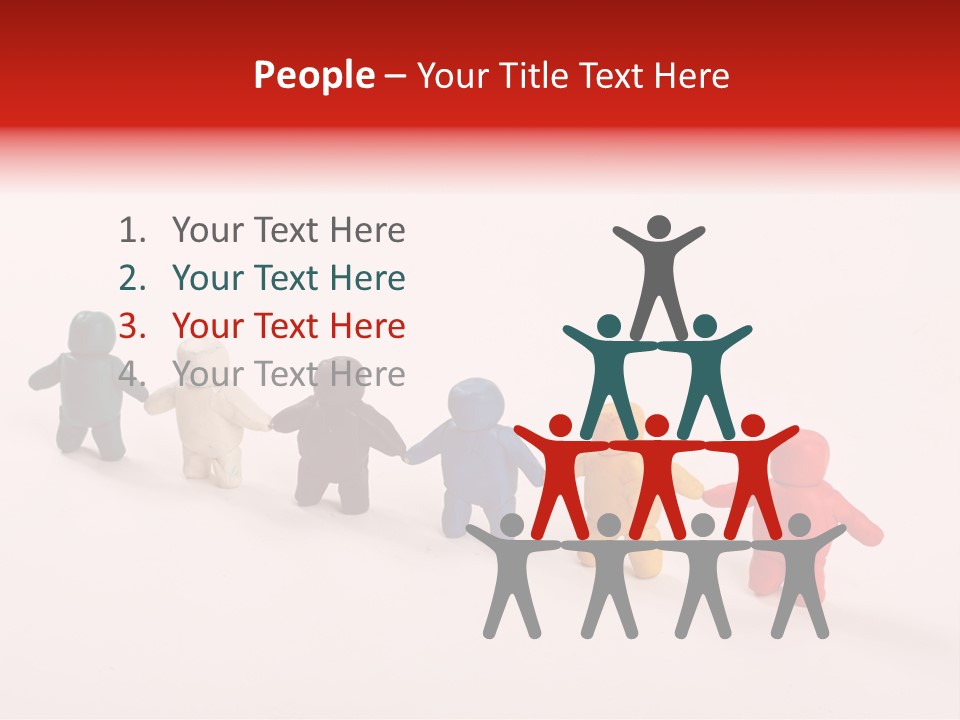 Green Sculpture Success PowerPoint Template