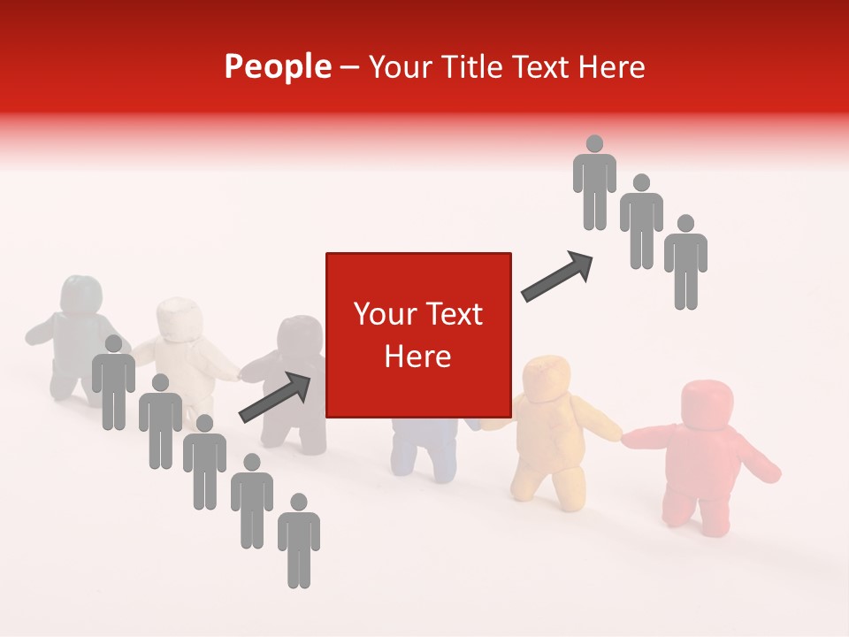 Green Sculpture Success PowerPoint Template