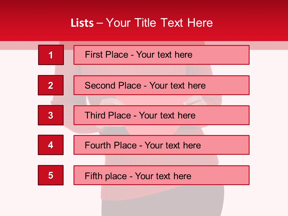 Romantic Woman Lady PowerPoint Template