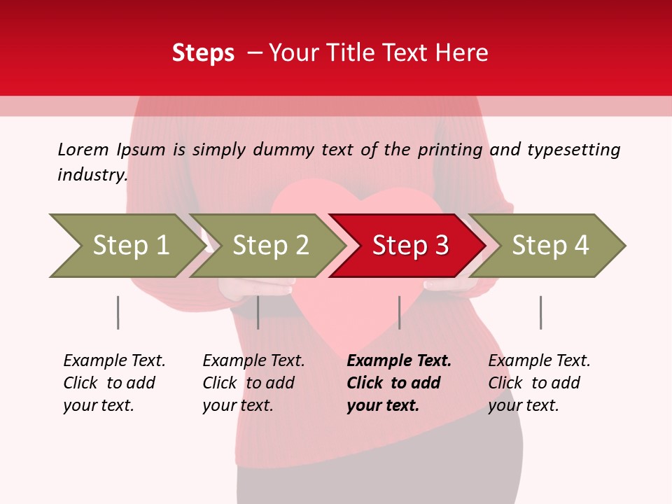 Romantic Woman Lady PowerPoint Template