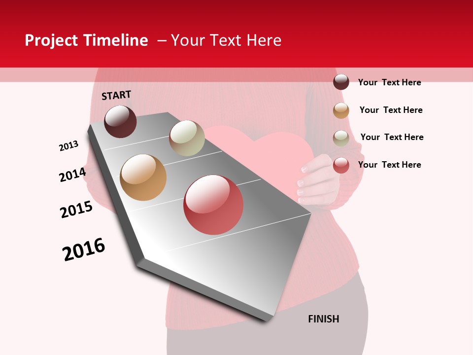 Romantic Woman Lady PowerPoint Template