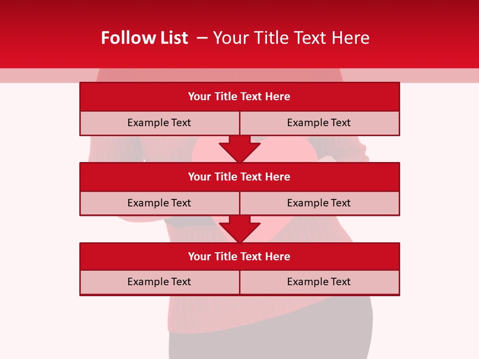 Romantic Woman Lady PowerPoint Template