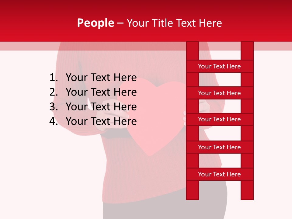 Romantic Woman Lady PowerPoint Template