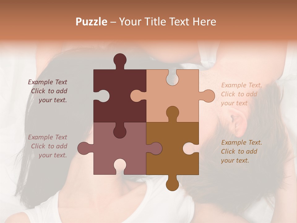 Hug Attractive Marriage PowerPoint Template