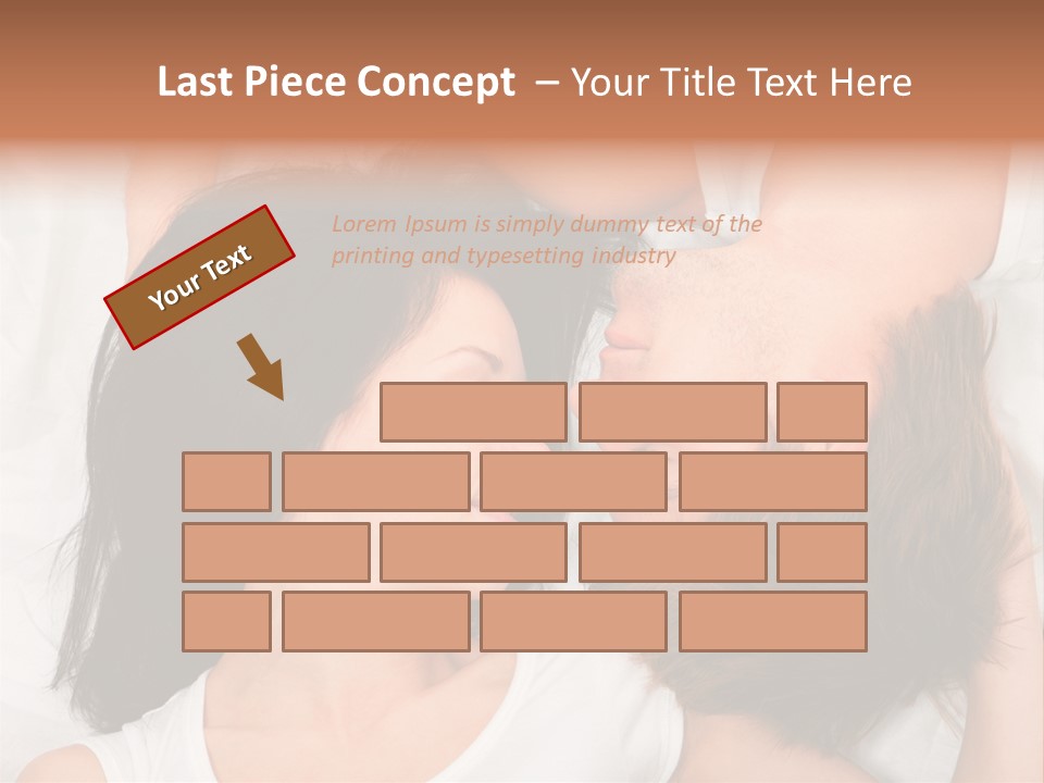 Hug Attractive Marriage PowerPoint Template