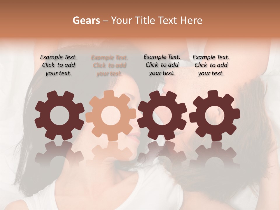 Hug Attractive Marriage PowerPoint Template