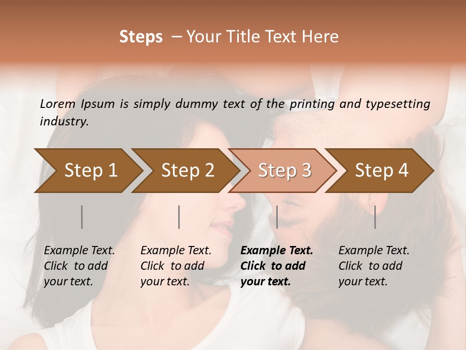 Hug Attractive Marriage PowerPoint Template