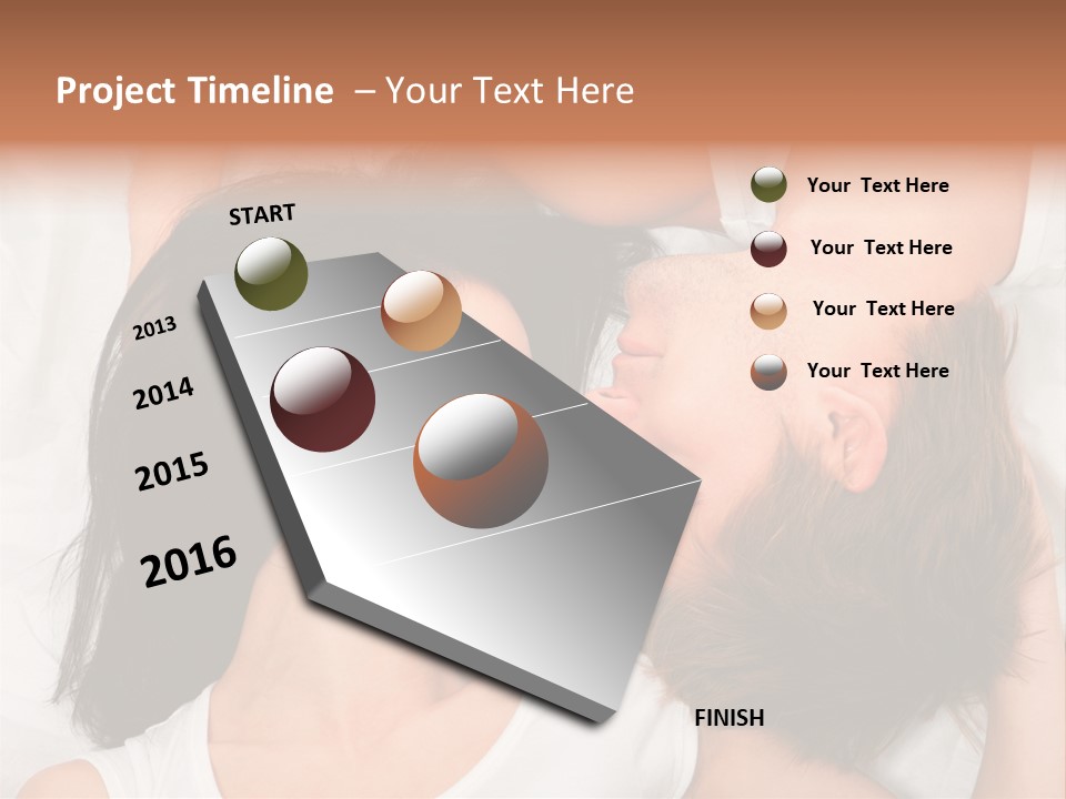 Hug Attractive Marriage PowerPoint Template