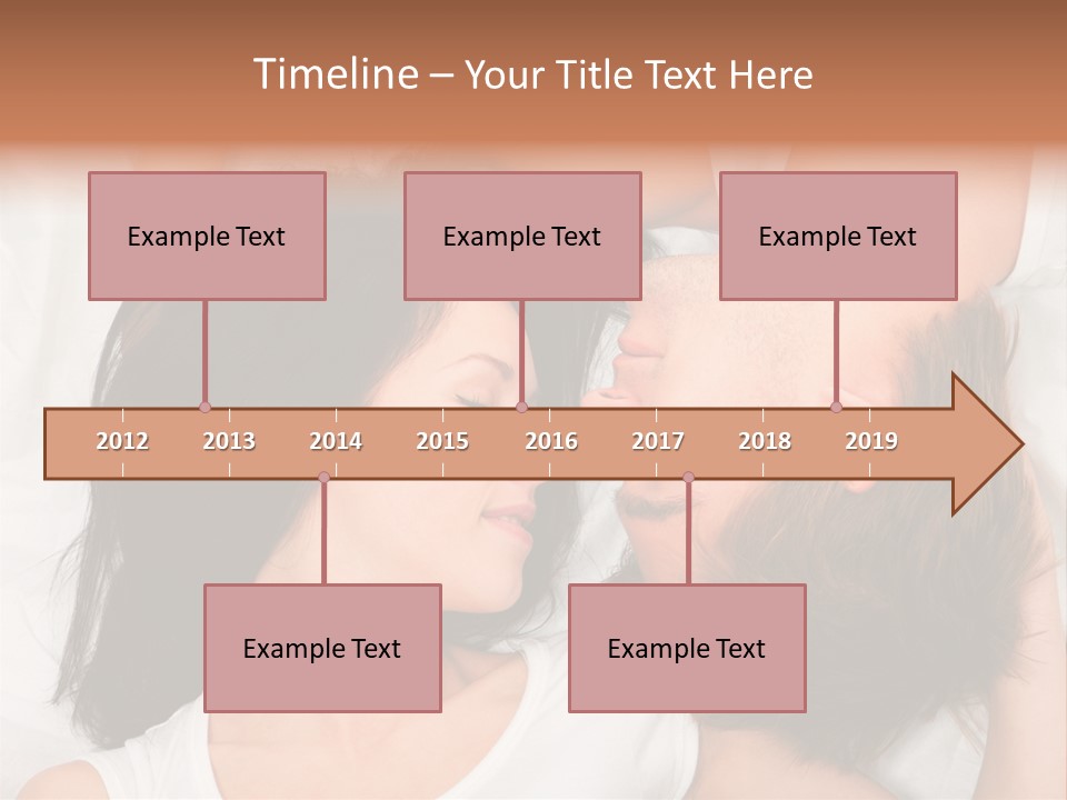 Hug Attractive Marriage PowerPoint Template