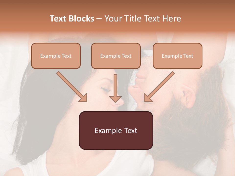 Hug Attractive Marriage PowerPoint Template