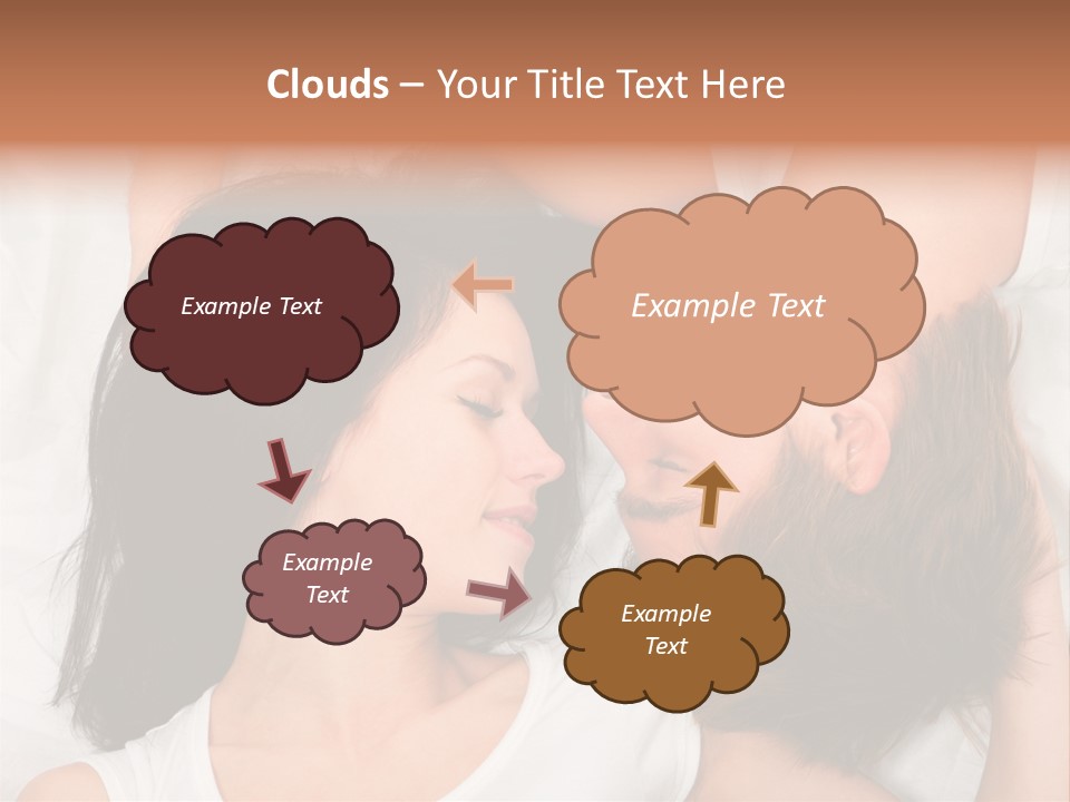 Hug Attractive Marriage PowerPoint Template