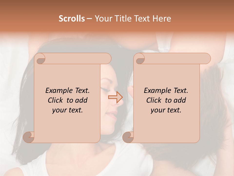 Hug Attractive Marriage PowerPoint Template