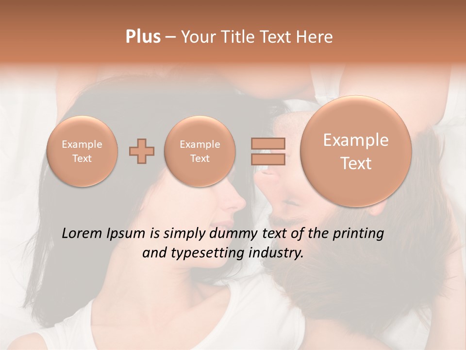 Hug Attractive Marriage PowerPoint Template