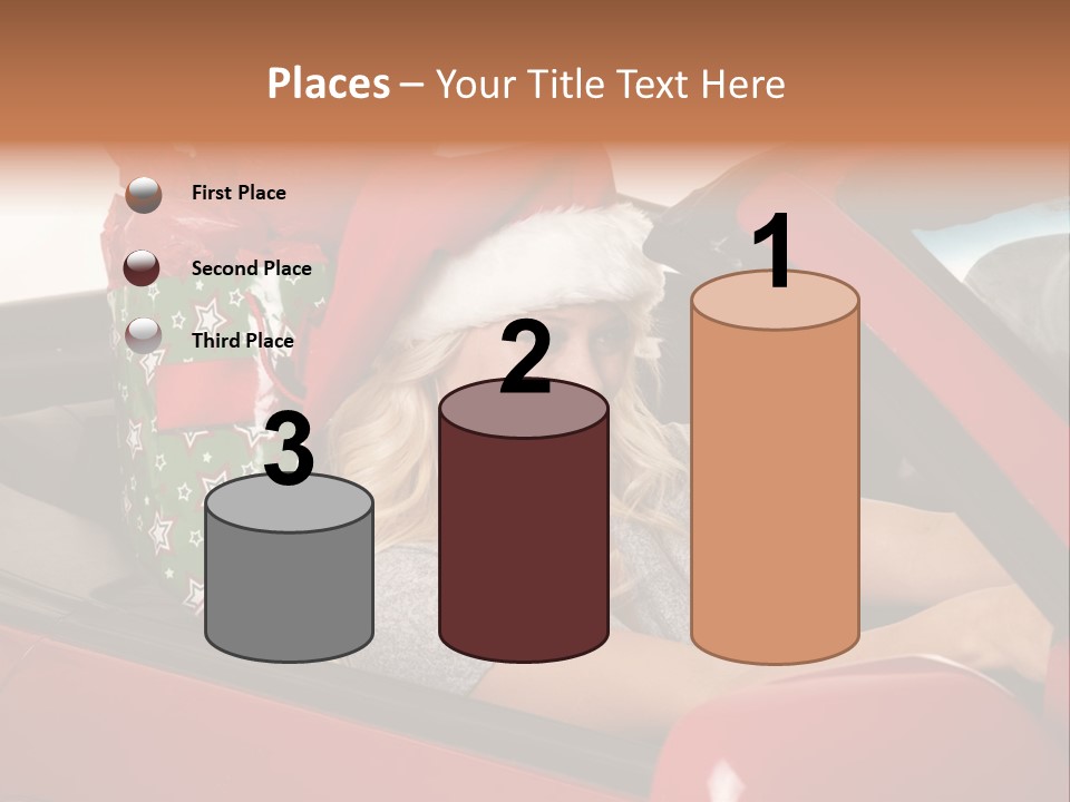 Fashion Slim Expression PowerPoint Template