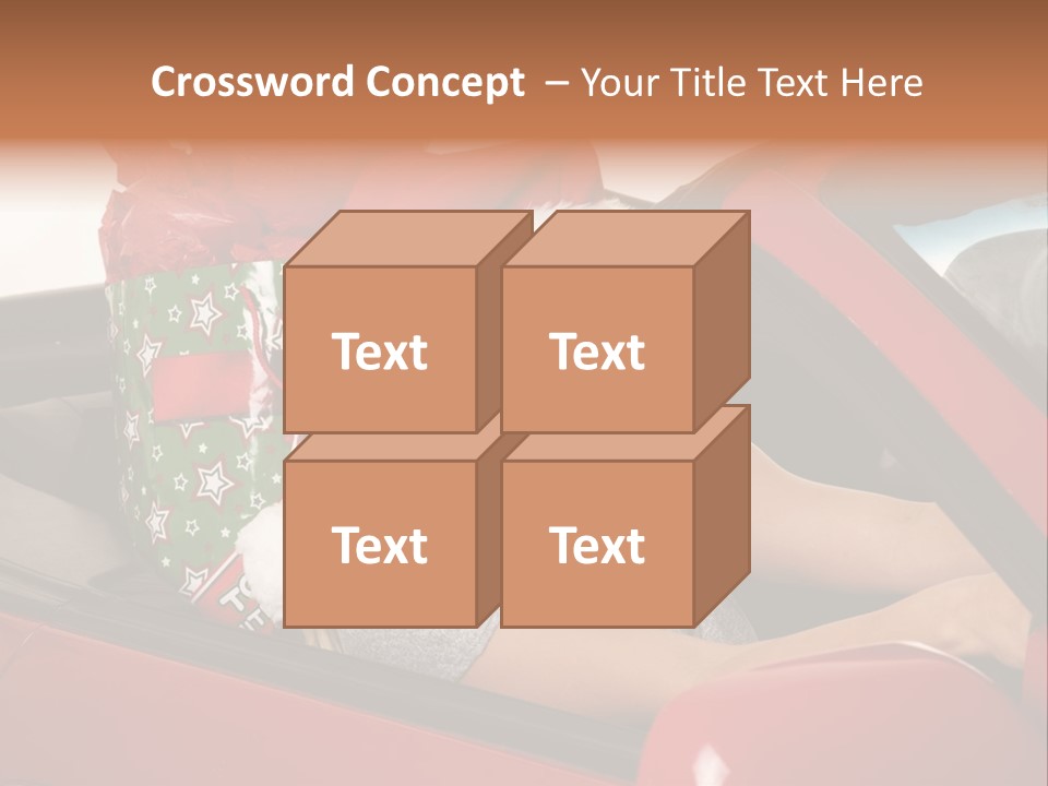 Fashion Slim Expression PowerPoint Template