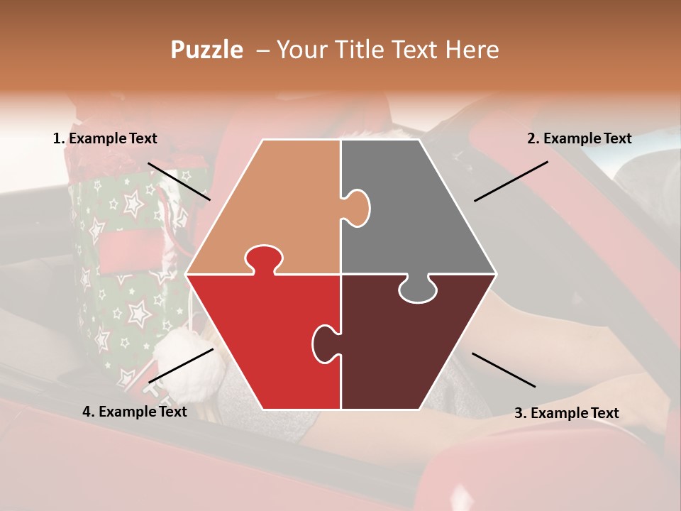 Fashion Slim Expression PowerPoint Template