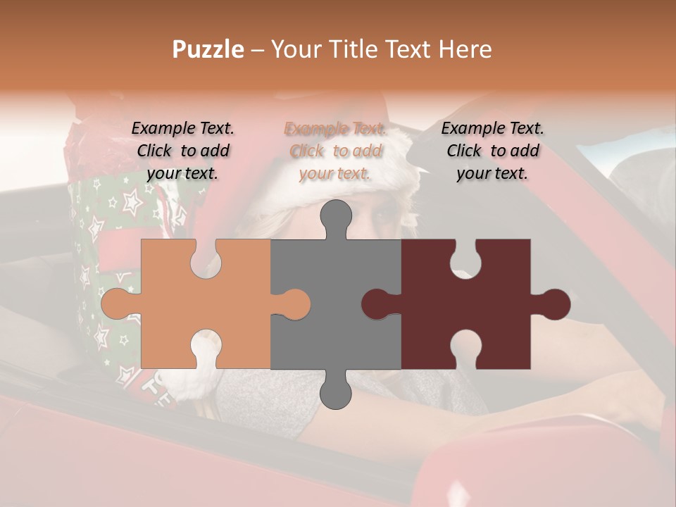 Fashion Slim Expression PowerPoint Template