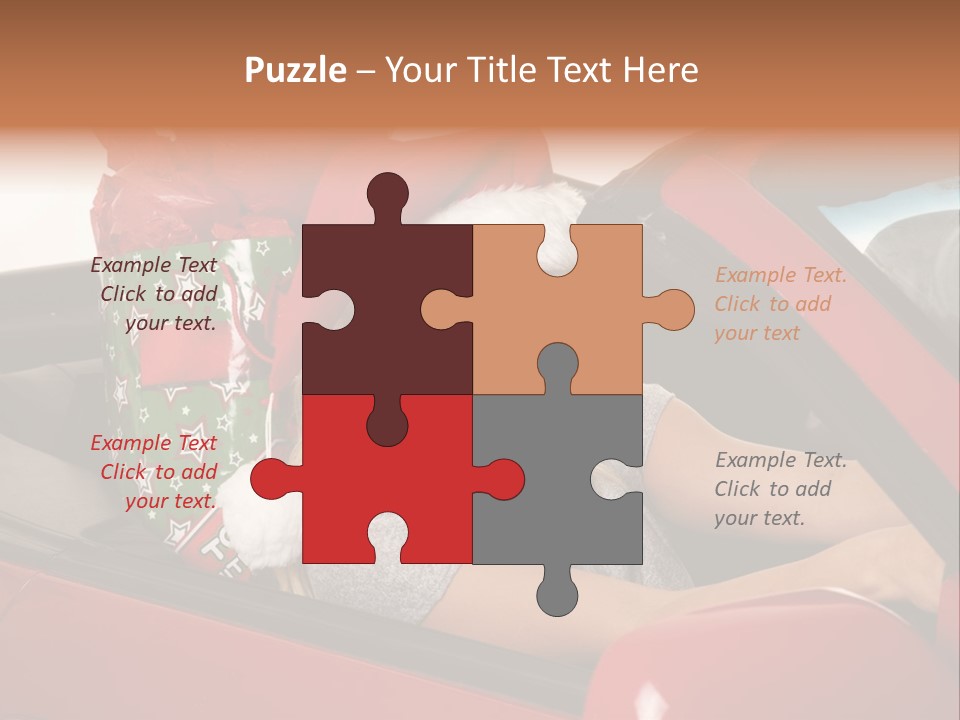 Fashion Slim Expression PowerPoint Template