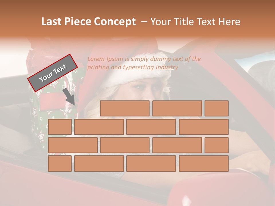 Fashion Slim Expression PowerPoint Template