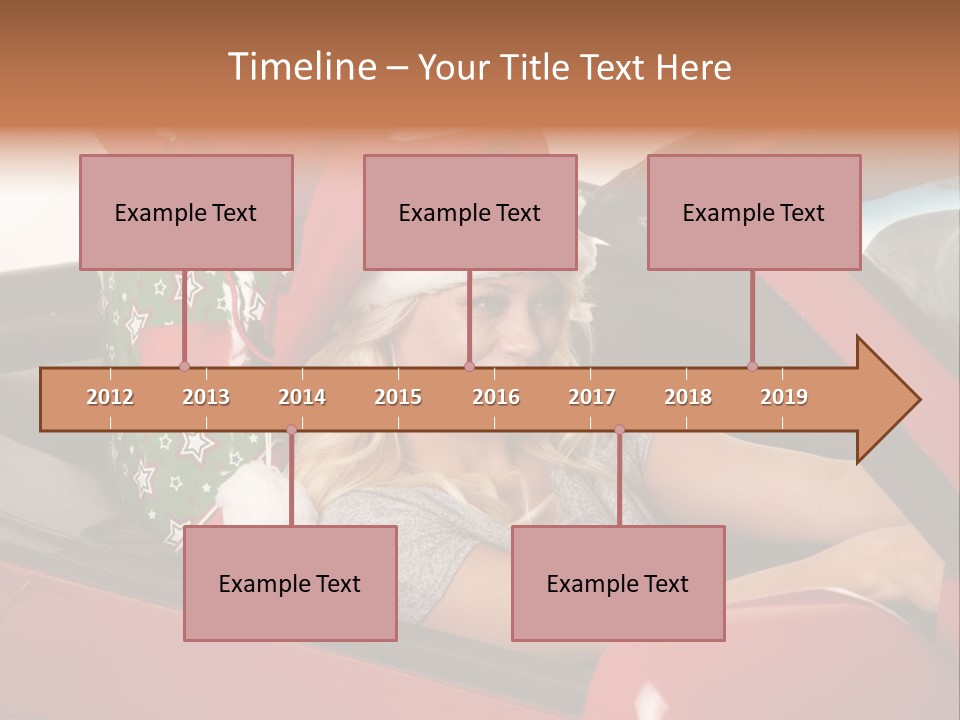 Fashion Slim Expression PowerPoint Template