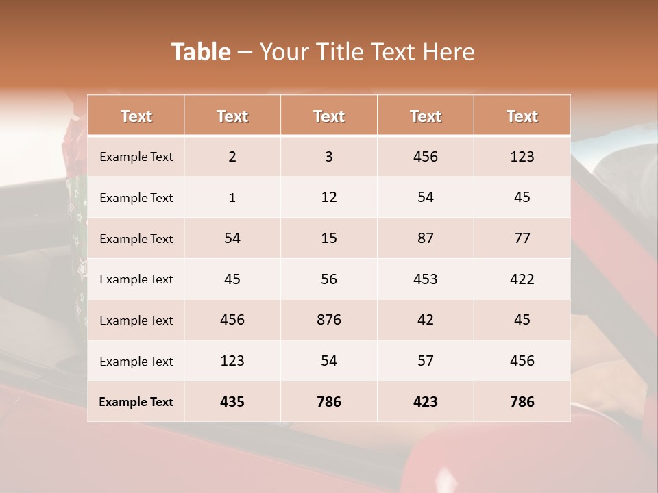 Fashion Slim Expression PowerPoint Template