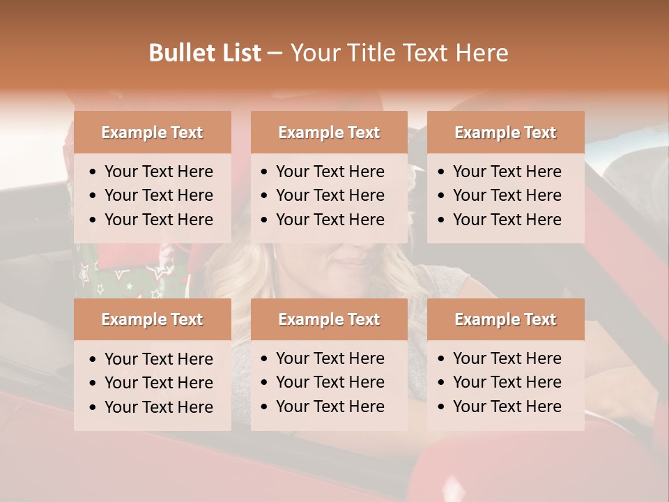 Fashion Slim Expression PowerPoint Template