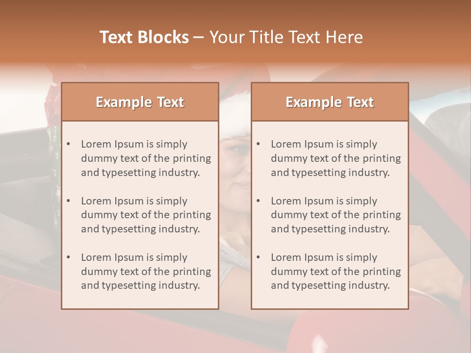 Fashion Slim Expression PowerPoint Template