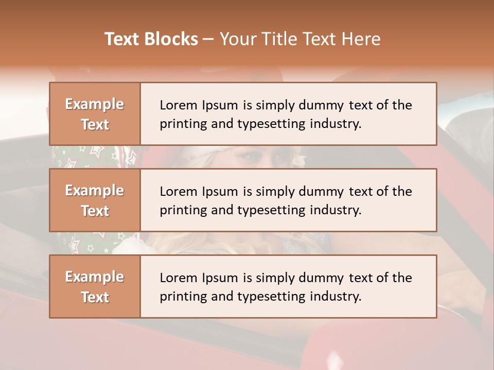 Fashion Slim Expression PowerPoint Template