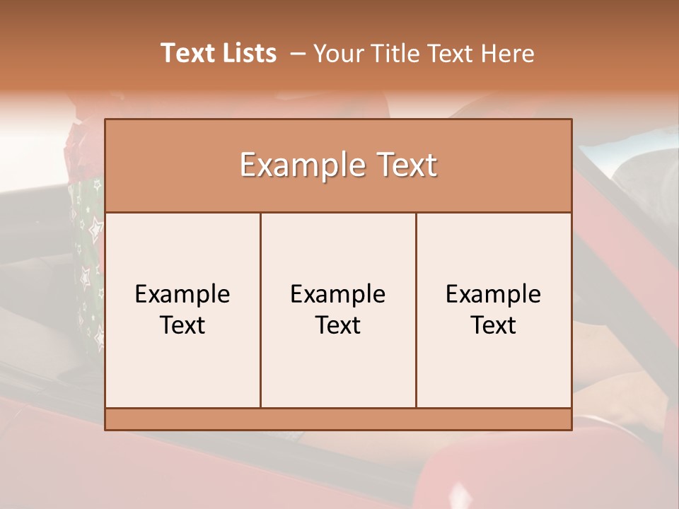 Fashion Slim Expression PowerPoint Template