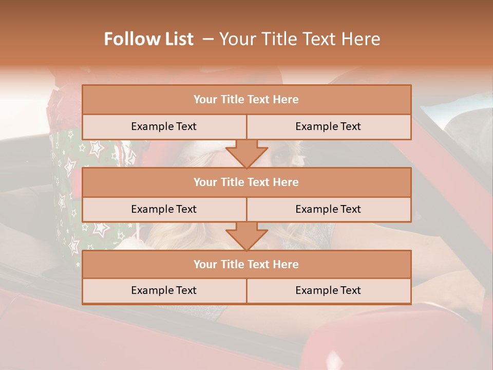 Fashion Slim Expression PowerPoint Template
