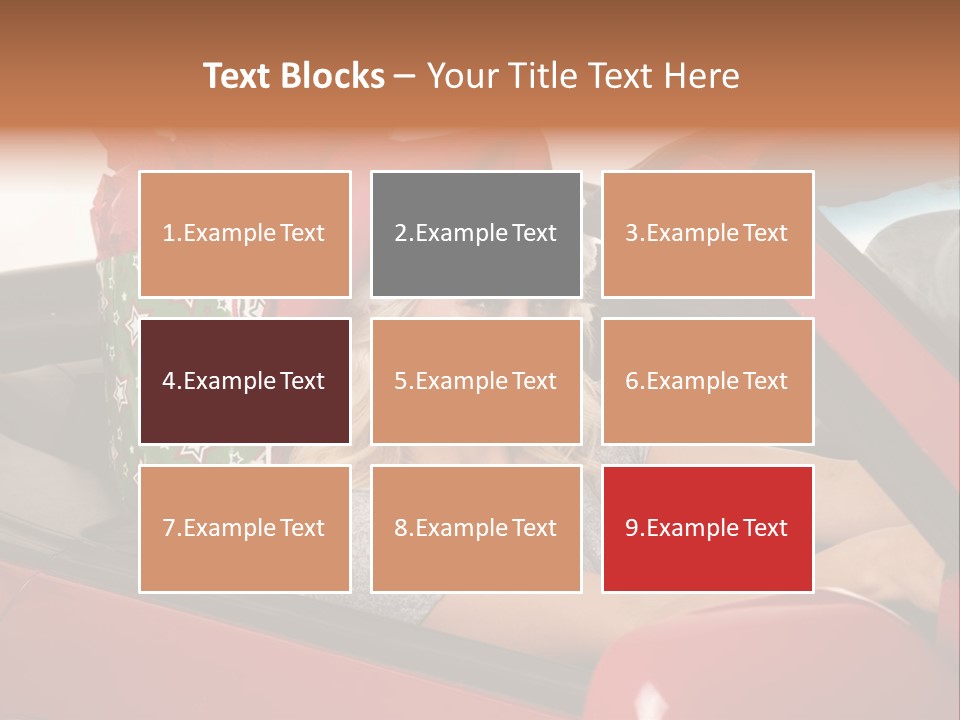 Fashion Slim Expression PowerPoint Template