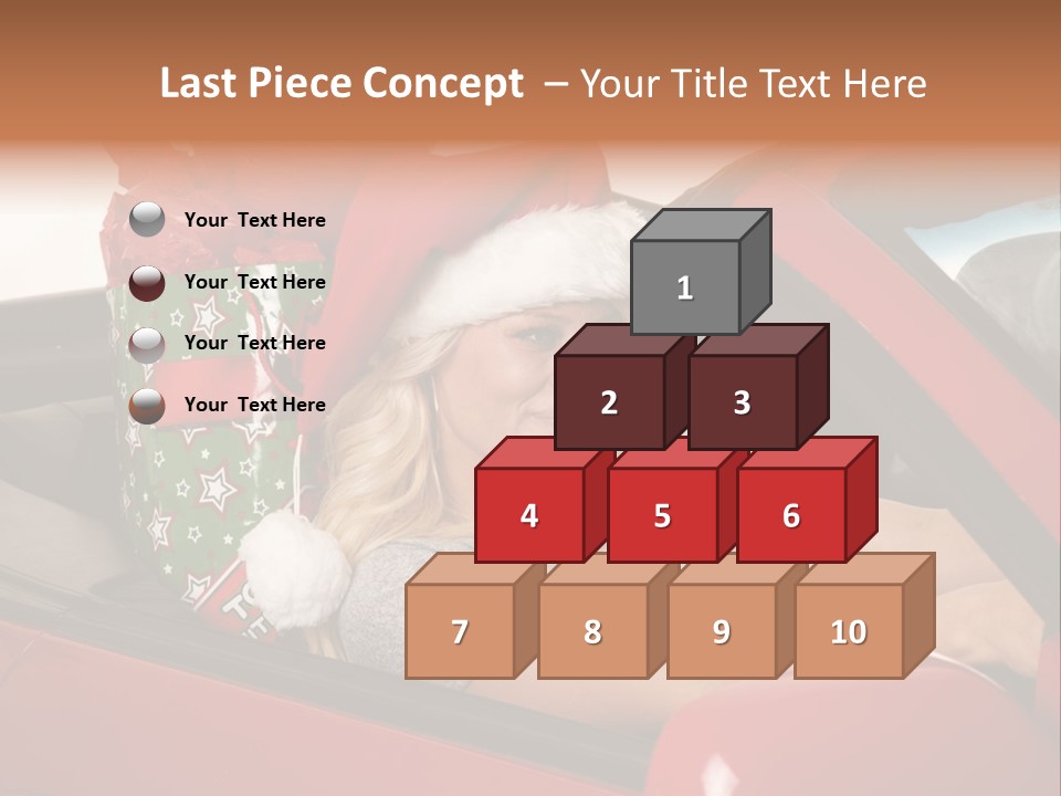 Fashion Slim Expression PowerPoint Template