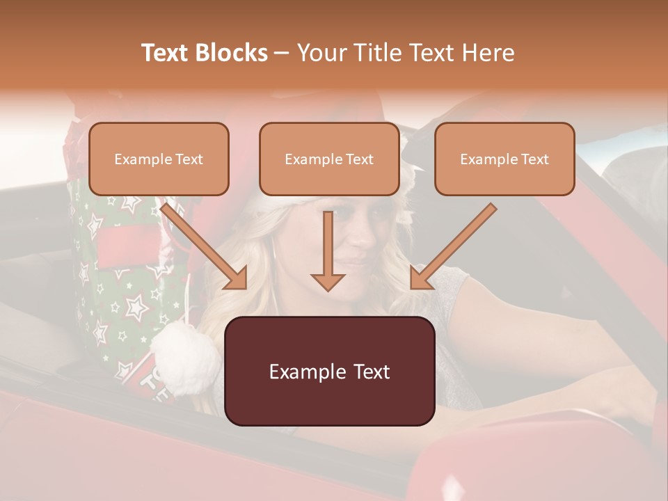 Fashion Slim Expression PowerPoint Template