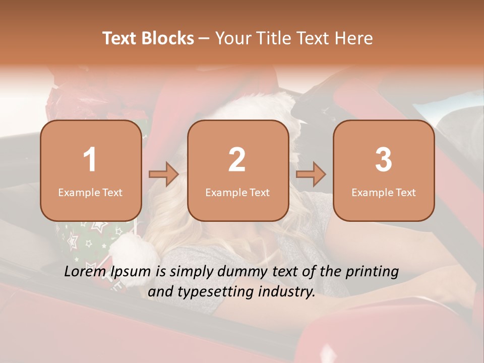 Fashion Slim Expression PowerPoint Template