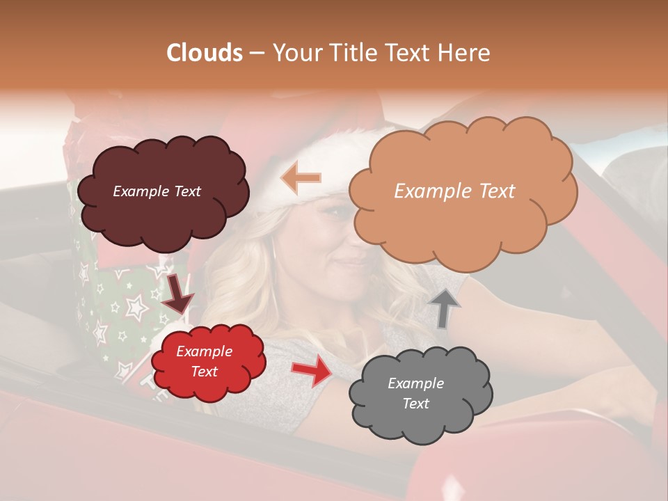 Fashion Slim Expression PowerPoint Template