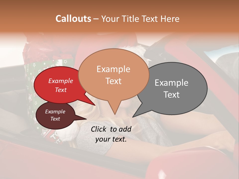 Fashion Slim Expression PowerPoint Template