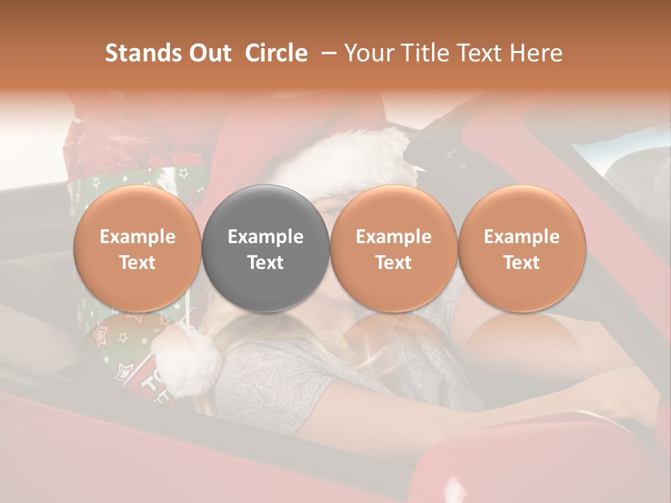 Fashion Slim Expression PowerPoint Template