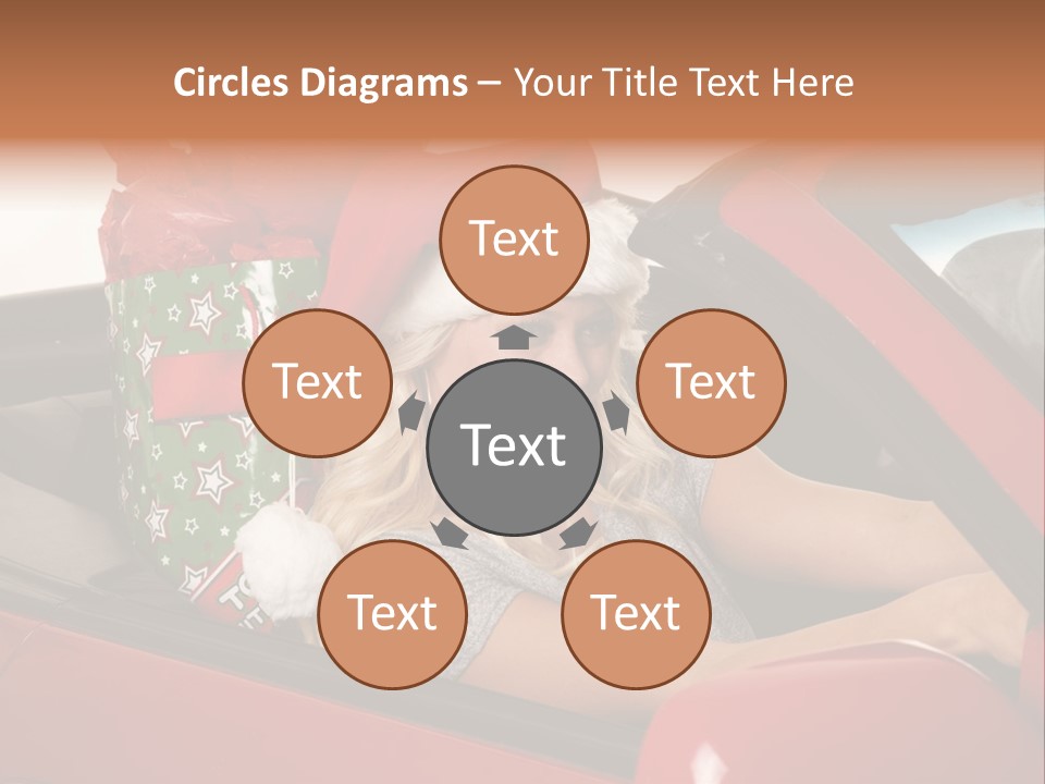 Fashion Slim Expression PowerPoint Template