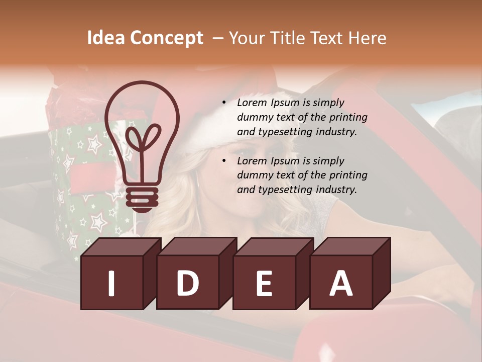 Fashion Slim Expression PowerPoint Template