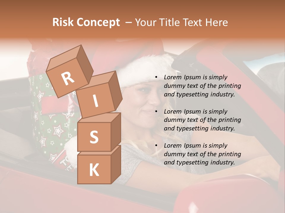 Fashion Slim Expression PowerPoint Template