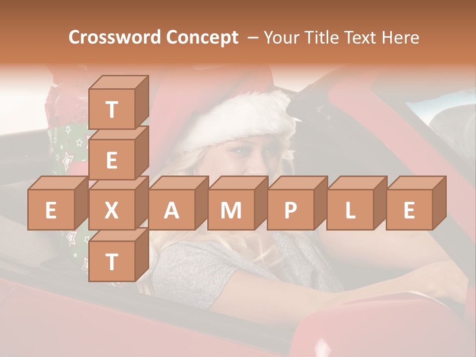 Fashion Slim Expression PowerPoint Template