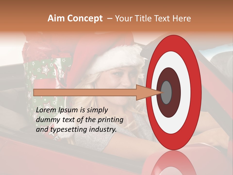 Fashion Slim Expression PowerPoint Template