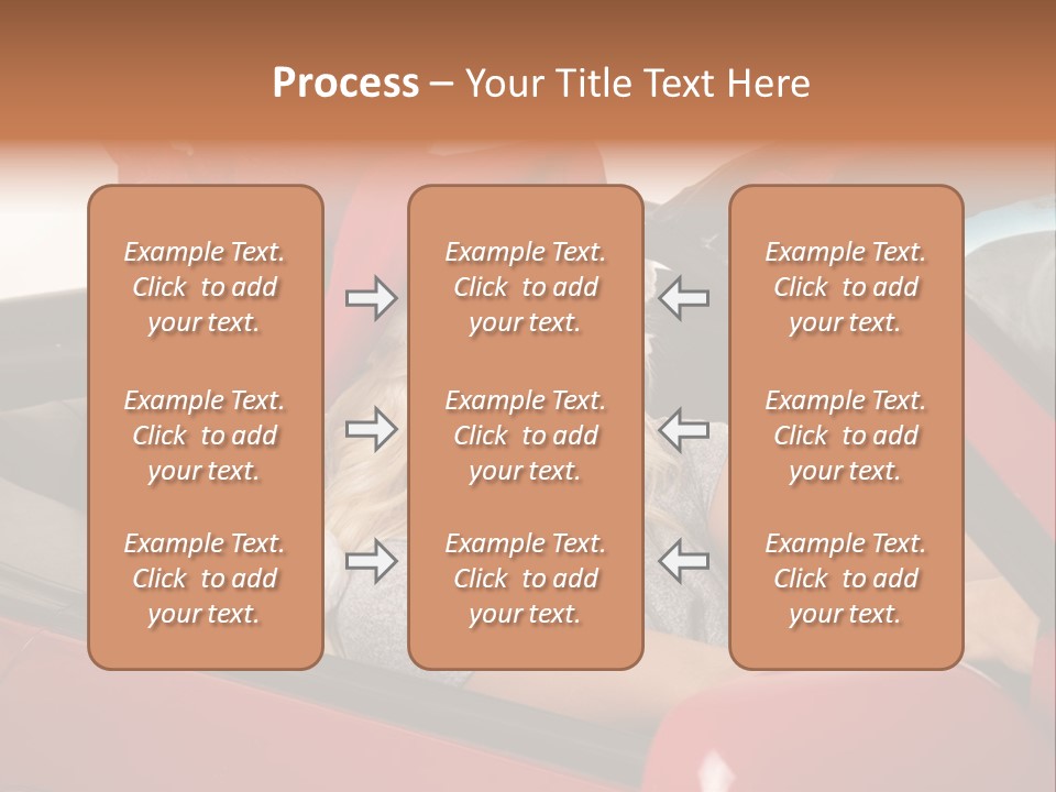 Fashion Slim Expression PowerPoint Template